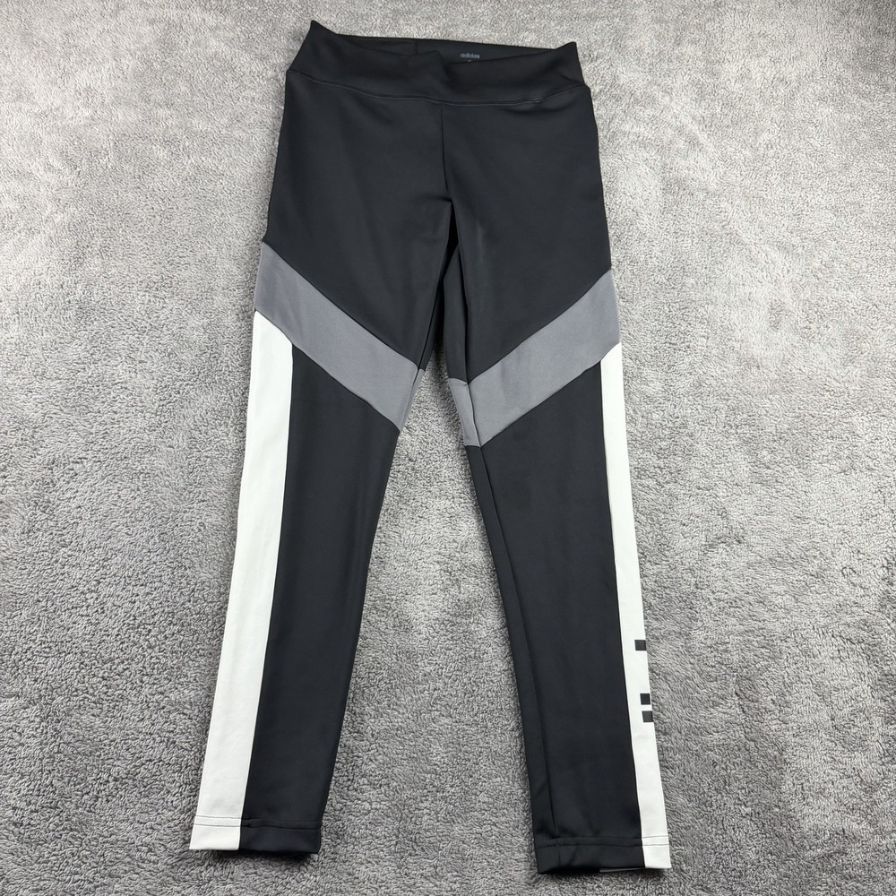Adidas Aeroready‎ Leggings Womens Small Black Gray White